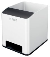 LEITZ Stiftehalter WOW Duo Colour perlweiß/schwarz...