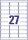 AVERY Zweckform Etiketten L4737REV-100 weiß 63,5 x 29,6 mm, 100 Blatt