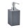 relaxdays Seifenspender 10031062_111 grau Polyresin 300,0 ml, 1 St.