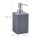 relaxdays Seifenspender 10031062_111 grau Polyresin 300,0 ml, 1 St.