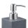 relaxdays Seifenspender 10031062_111 grau Polyresin 300,0 ml, 1 St.