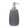 relaxdays Seifenspender 10031061_111 grau Polyresin 300,0 ml, 1 St.