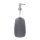 relaxdays Seifenspender 10031061_111 grau Polyresin 300,0 ml, 1 St.