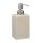 relaxdays Seifenspender 10031054_778 beige Polyresin 200,0 ml, 1 St.