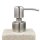 relaxdays Seifenspender 10031054_778 beige Polyresin 200,0 ml, 1 St.