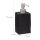 relaxdays Seifenspender 10031054_46 schwarz Polyresin 200,0 ml, 1 St.