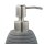relaxdays Seifenspender 10031053_111 grau Polyresin 300,0 ml, 1 St.