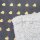 relaxdays Kuscheldecke grau, weiß, goldene Herzen 150,0 x 200,0 cm  ( 10029495_470 )