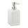 relaxdays Seifenspender 10031062_49 weiß Polyresin 300,0 ml, 1 St.