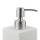 relaxdays Seifenspender 10031062_49 weiß Polyresin 300,0 ml, 1 St.