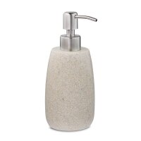 relaxdays Seifenspender 10031061_778 beige Polyresin...