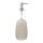 relaxdays Seifenspender 10031061_778 beige Polyresin 300,0 ml, 1 St.