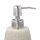 relaxdays Seifenspender 10031061_778 beige Polyresin 300,0 ml, 1 St.