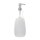relaxdays Seifenspender 10031061_49 weiß Polyresin 300,0 ml, 1 St.