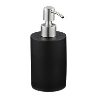 relaxdays Seifenspender 10031059_46 schwarz Polyresin...