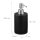 relaxdays Seifenspender 10031059_46 schwarz Polyresin 180,0 ml, 1 St.