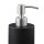 relaxdays Seifenspender 10031059_46 schwarz Polyresin 180,0 ml, 1 St.