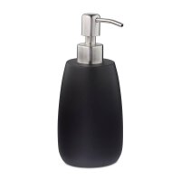 relaxdays Seifenspender 10031061_46 schwarz Polyresin...