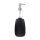 relaxdays Seifenspender 10031061_46 schwarz Polyresin 300,0 ml, 1 St.