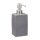 relaxdays Seifenspender 10031054_111 grau Polyresin 200,0 ml, 1 St.