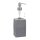 relaxdays Seifenspender 10031054_111 grau Polyresin 200,0 ml, 1 St.