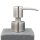 relaxdays Seifenspender 10031054_111 grau Polyresin 200,0 ml, 1 St.