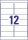 AVERY Zweckform Etiketten L4743REV-100 weiß 99,1 x 42,3 mm, 100 Blatt