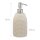 relaxdays Seifenspender 10031053_778 beige Polyresin 300,0 ml, 1 St.