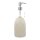 relaxdays Seifenspender 10031053_778 beige Polyresin 300,0 ml, 1 St.