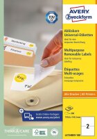 AVERY Zweckform Etiketten L4734REV-100 weiß 199,6 x...