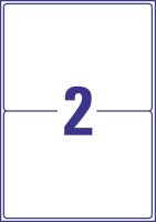 AVERY Zweckform Etiketten L4734REV-100 weiß 199,6 x 143,5 mm, 100 Blatt