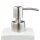 relaxdays Seifenspender 10031054_49 weiß Polyresin 200,0 ml, 1 St.