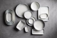 ID Fine Servierplatten Stolt-white weiß/grau 14,0 cm, 12 St.  ( 10000-162014 )