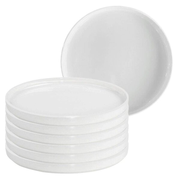 ID Fine Teller Stolt-white weiß Ø 25,5 cm, 6 St.