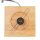 relaxdays Tischlampe braun, weiss