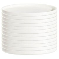 ID Fine Teller Stolt oval weiß 26,0 cm, 12 St.