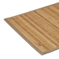 relaxdays Platzset braun 30,0 x 45,0 cm, 6 St.