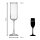 Libbey® Sektgläser Linear 222,0 ml, 12 St.