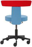 Mayer Sitz- & Stehhocker myDUO 1262 KGAS 622 hellblau, rot, 1 St.