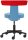 Mayer Sitz- & Stehhocker myDUO 1262 KGAS 622 hellblau, rot, 1 St.