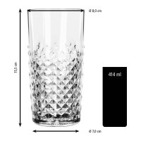 Libbey® Trinkglas Beverage Ocular 414,0 ml, 12 St.