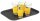 APS Tabletts Noslide GN 1/1 schwarz rechteckig 53,0 x 32,5 cm, 1 St.