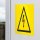 AVERY Zweckform wetterfeste Folienetiketten L6111-20 gelb 210,0 x 297,0 mm, 20 Blatt