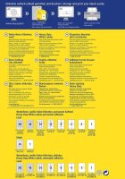 AVERY Zweckform wetterfeste Folienetiketten L4715-20 weiß 99,1 x 67,7 mm, 20 Blatt