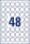 AVERY Zweckform wetterfeste Folienetiketten L4716-20 weiß 30,0 x 30,0 mm, 20 Blatt