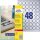 AVERY Zweckform Typenschildetiketten L6129-20 silber 30,0 x 30,0 mm, 20 Blatt