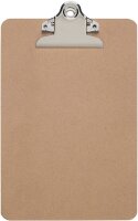 MAUL Klemmbrett 2392470 DIN A5 braun Holzhartfaser, 1 St.