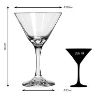 Libbey® Martinigläser Embassy 260,0 ml, 12 St.