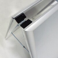 update displays Kundenstopper silber DIN A2 2 Fächer 50,0 x 6,0 x 100,0 cm, 1 St.