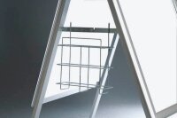 update displays Kundenstopper silber DIN A2 2 Fächer 50,0 x 6,0 x 100,0 cm, 1 St.